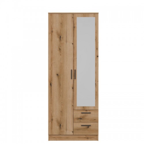 Skapis ar spoguli MONTANA MT02, ozols